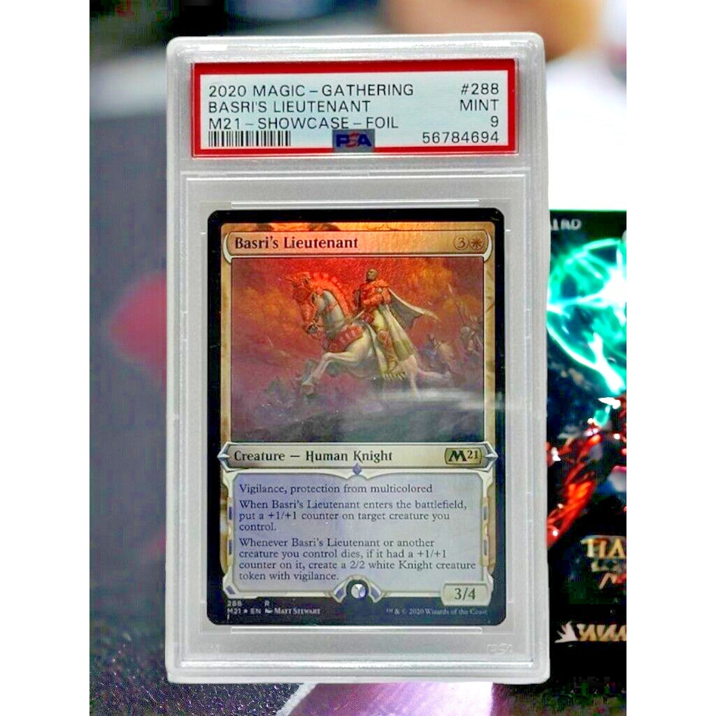 2020 Magic: The Gathering - Core Set: Foil Basri's Lieutenant PSA 9