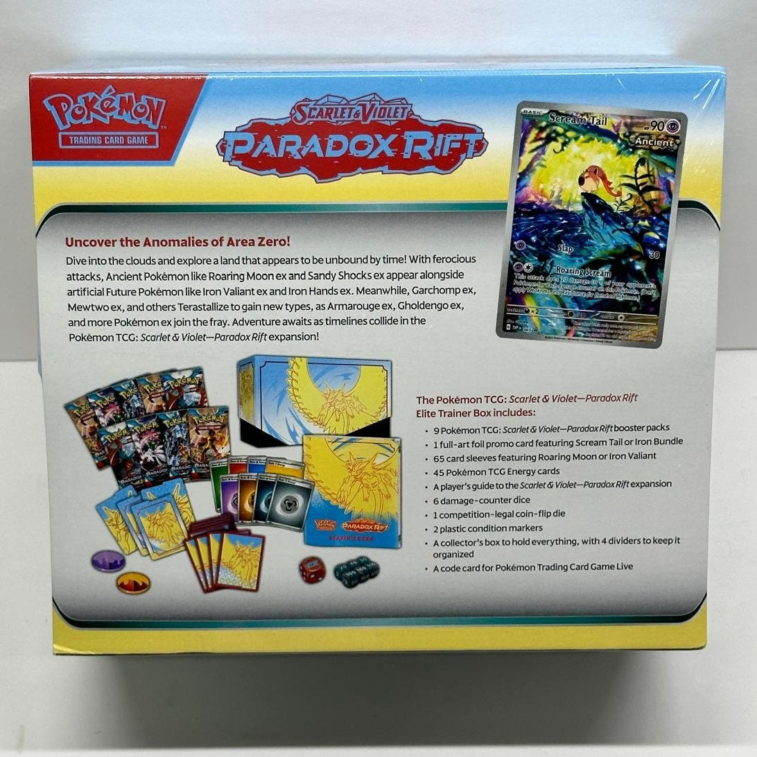 ETB POKEMON PARADOX RIFT BLUE