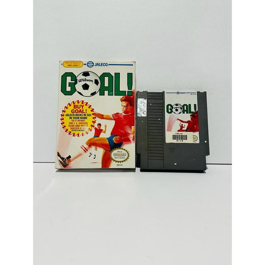 Goal (Nintendo Entertainment System, 1989) Game and BOX TESTED