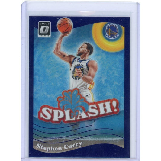 2023-24 Panini Donruss Optic Splash! Purple Stephen Curry #8 Warriors