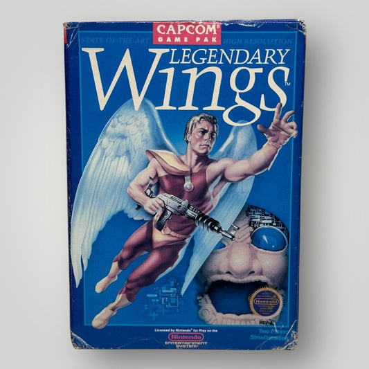 Legendary Wings NES Nintendo, 1988 TESTED