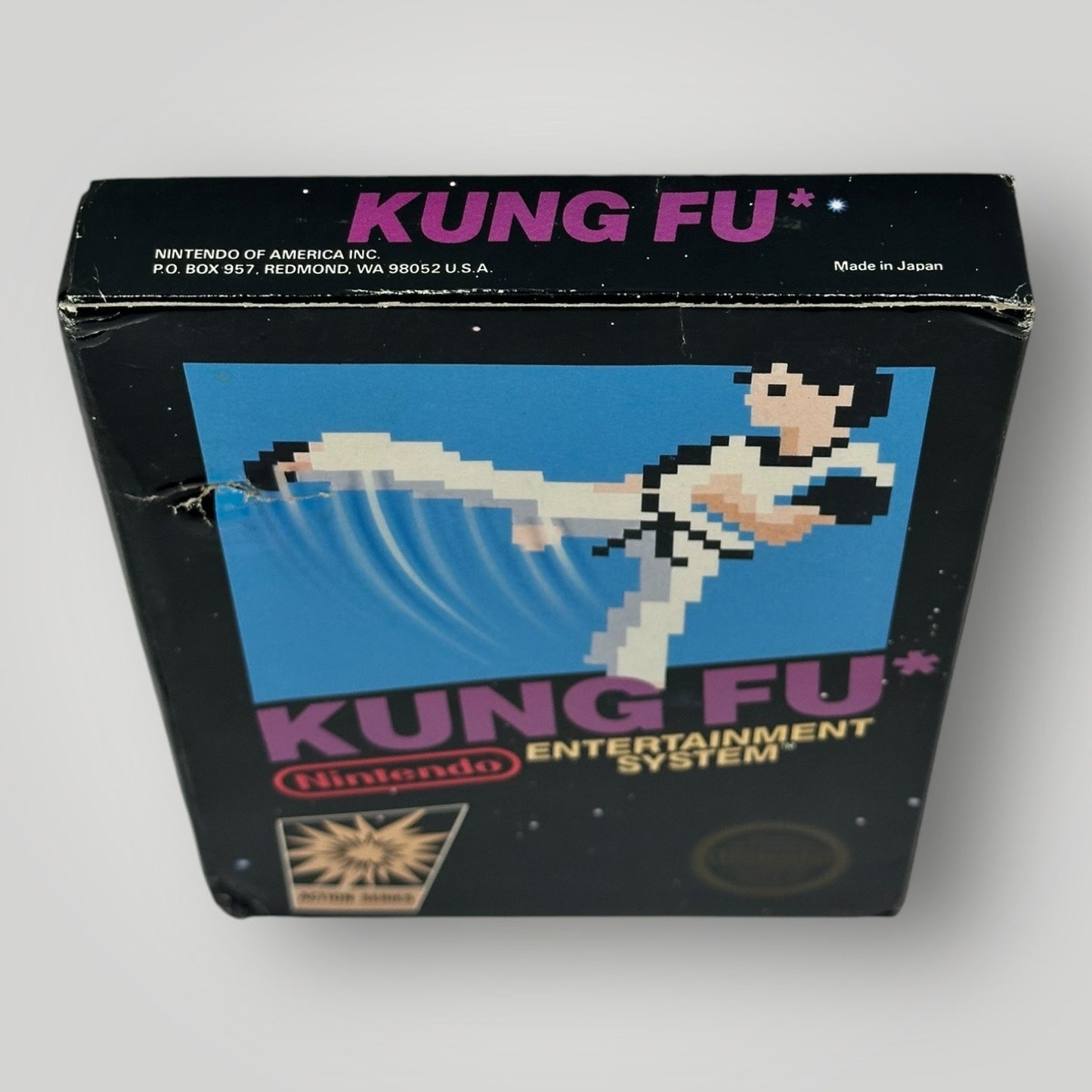 Kung Fu (Nintendo Entertainment System, 1985) NES Game & Box Tested