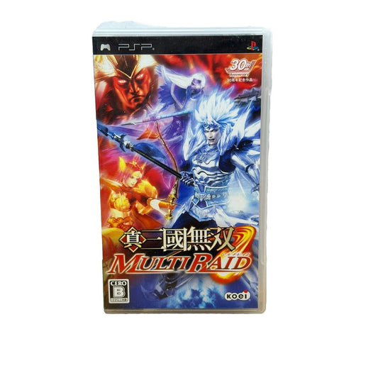 Shin Sangoku Musou Multi Raid PSP Sony Japan Import