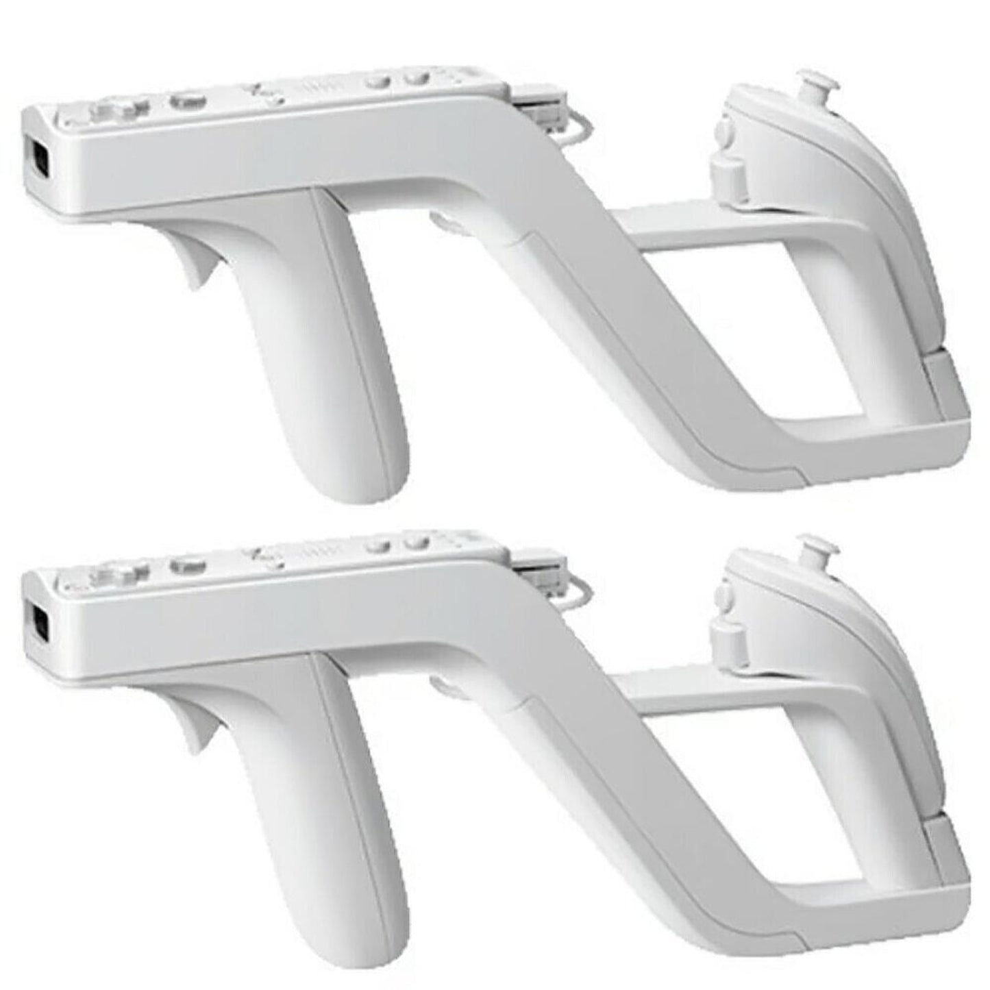 2Pcs Zapper Gun For Nintendo Wii right left Remote Controller Zapper Gun