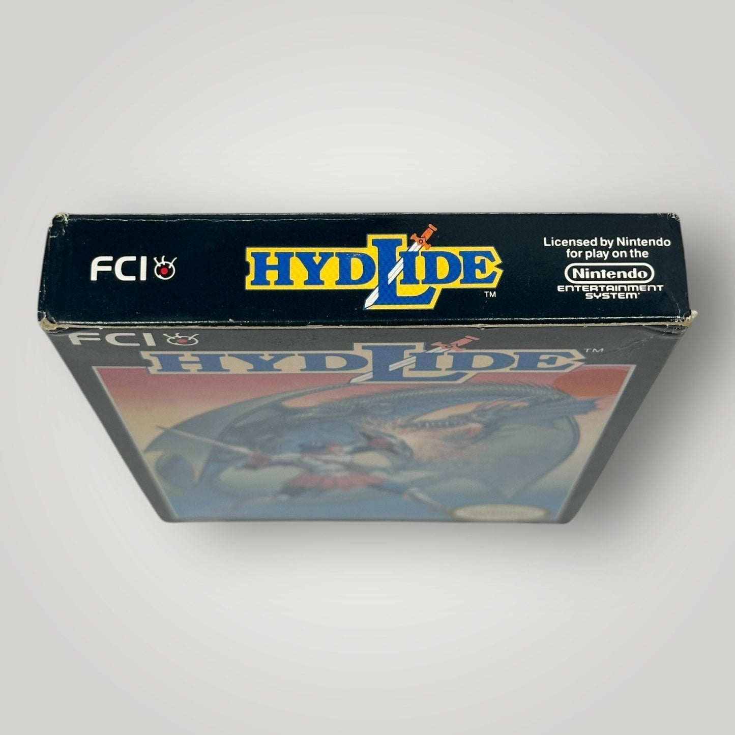 Hydlide NES Nintendo With Box Authentic Tested Working