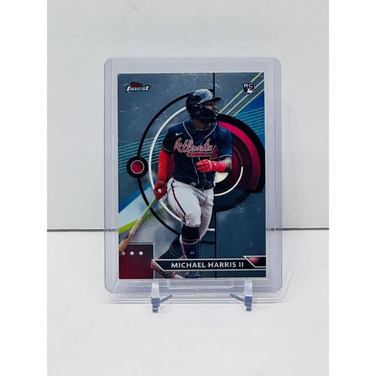 2023 Topps Finest #34 Michael Harris II (RC) Atlanta Braves