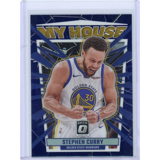 2023-24 Panini Donruss Optic - My House Purple Prizm #17 Stephen Curry