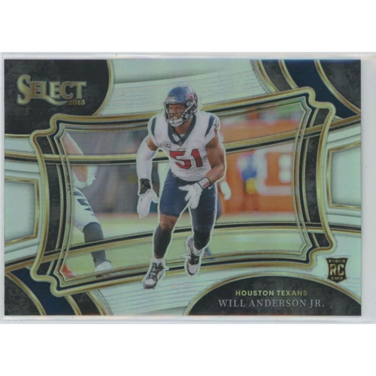 2023 Panini Select Football RC Field Level Prizm Will Anderson Jr. #337