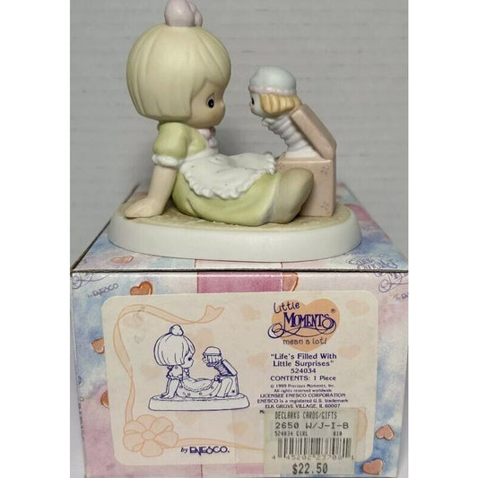 Precious Moments 1999 Life's Filled With Little Surprises Figure 524034 EN50