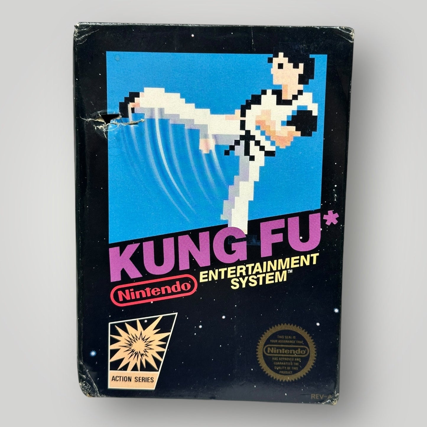 Kung Fu (Nintendo Entertainment System, 1985) NES Game & Box Tested