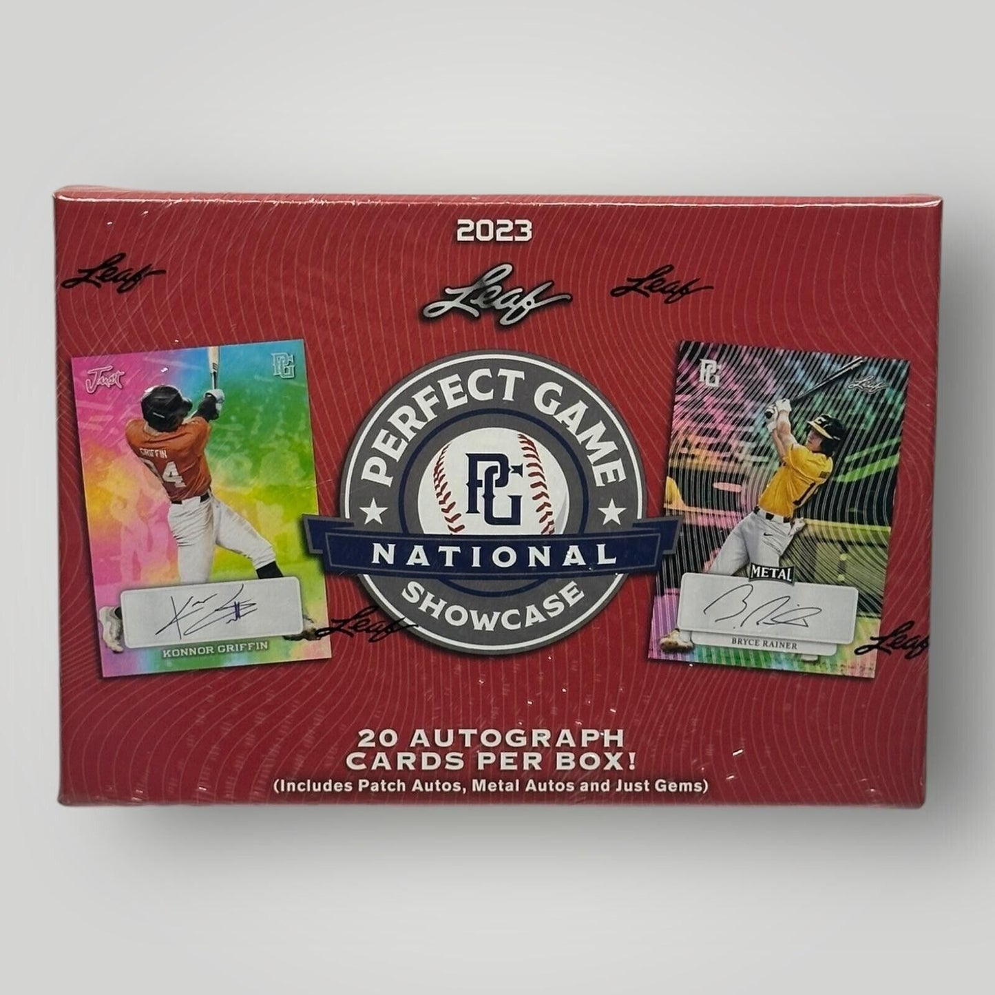 2023 Leaf Perfect Game National Showcase Hobby Box 20 Autos