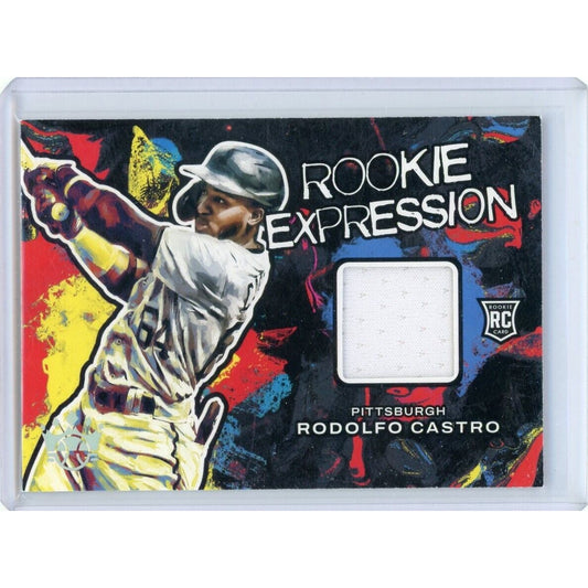 2022 PANINI DIAMOND KINGS RODOLFO CASTRO ROOKIE EXPRESSION PATCH /99 PIRATES