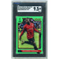 2021-22 TOPPS MERLIN UEFA KAMALDEEN SULEMANA GREEN REFRACTOR RC /99 SGC 9.5