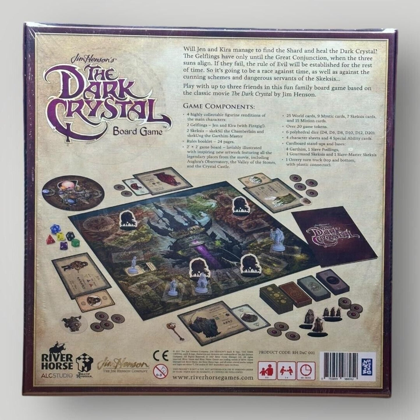 Jim Henson's The Dark Crystal Board Game - River Horse Studios 2017