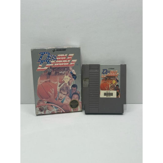 Double Dribble (Nintendo Entertainment System, 1985) NES Game & Box