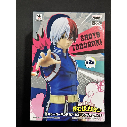 MHA My Hero Academia Shoto Todoroki DXF Figure No. 3 Banpresto Funmation