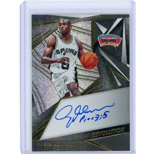 2019-20 PANINI REVOLUTION AVERY JOHNSON AUTO SAN ANTONIO SPURS