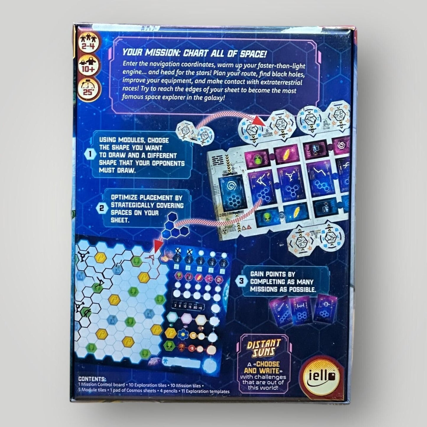 Distant Suns Board Game Ages 10+ 2-4 Players