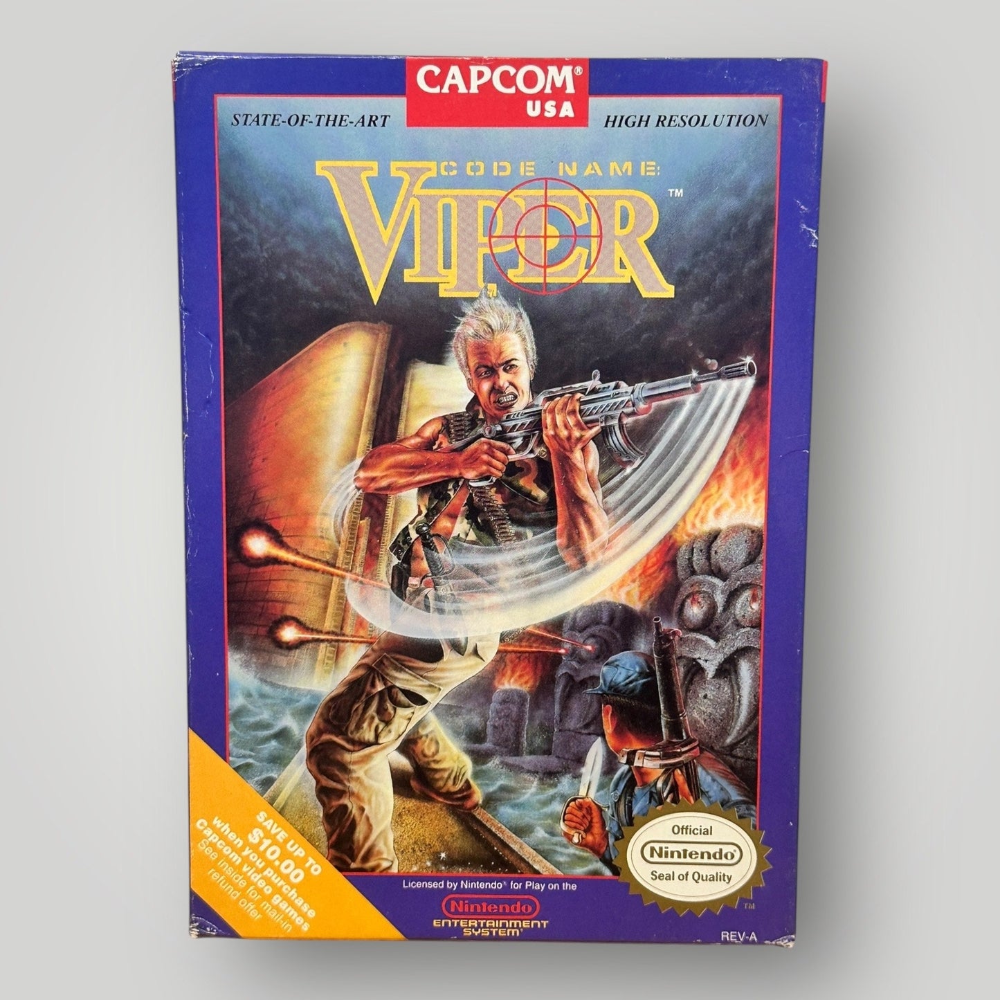 Code Name Viper Nintendo NES Nintendo Game & Box