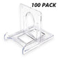 100PC Clear Acrylic Trading Card Stands for Coins Sports Cards Display Holder