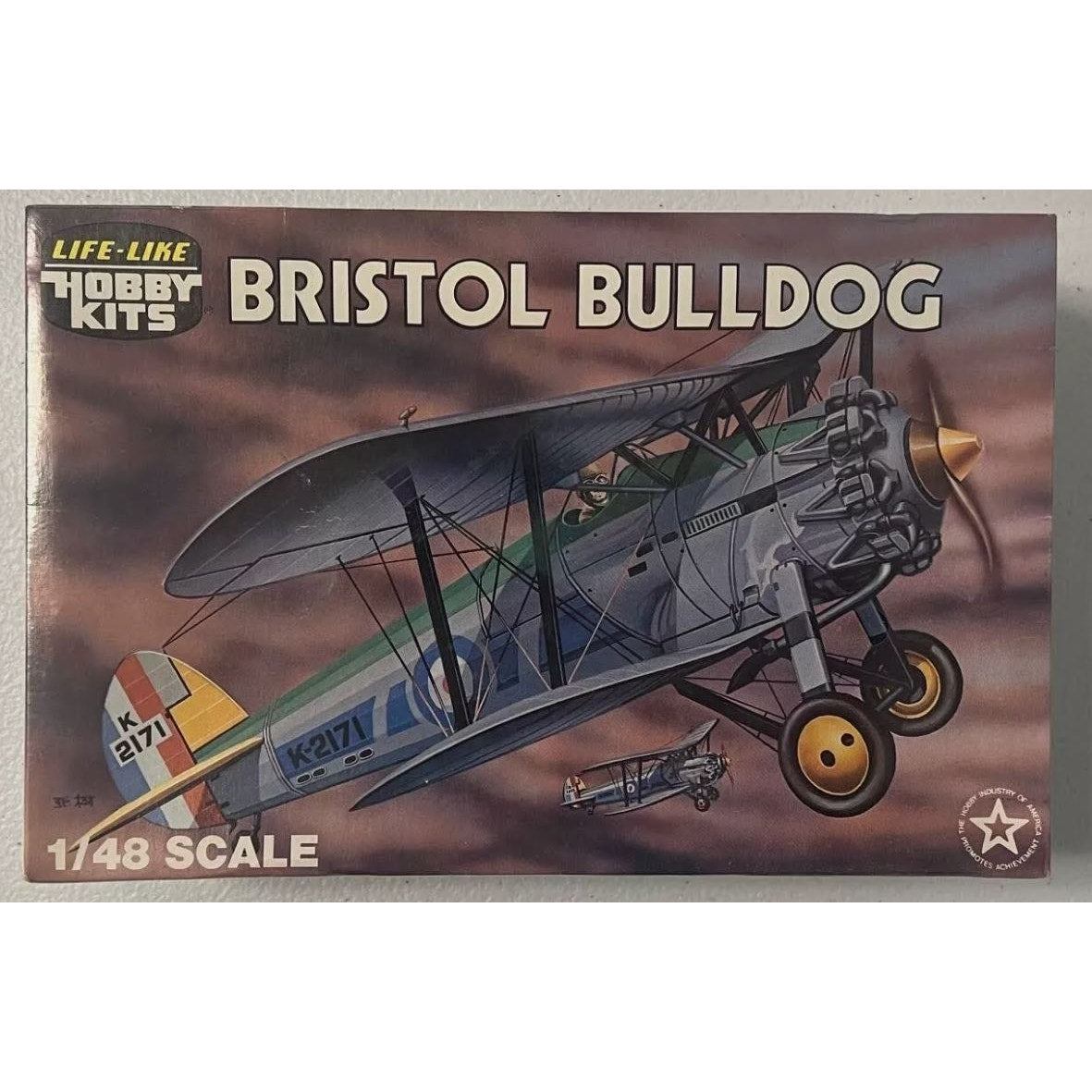 Life-Like Hobby Kit Bristol Bulldog RAF Fighter 1/48 Model Sealed 09609 H07P