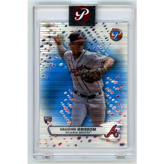 2023 Topps Pristine Vaughn Grissom #93 Rookie RC Blue Refractor 25/75 Braves