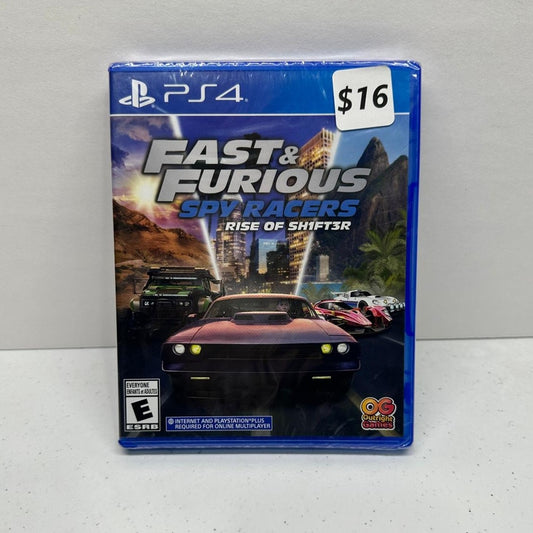 FAST & FURIOUS SPY RACERS RISE OF SH1FT3R PS4