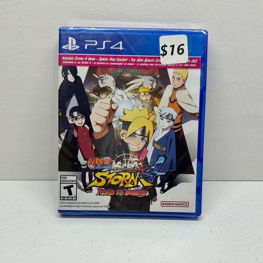 NARUTO SHIPPUDEN ULTIMATE NINJA STORM ROAD TO BORUTO 4 PS4