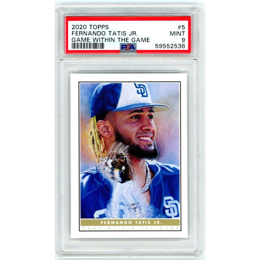 2020 Topps Game Within the Game /2875 Fernando Tatis Jr PSA 9 MINT