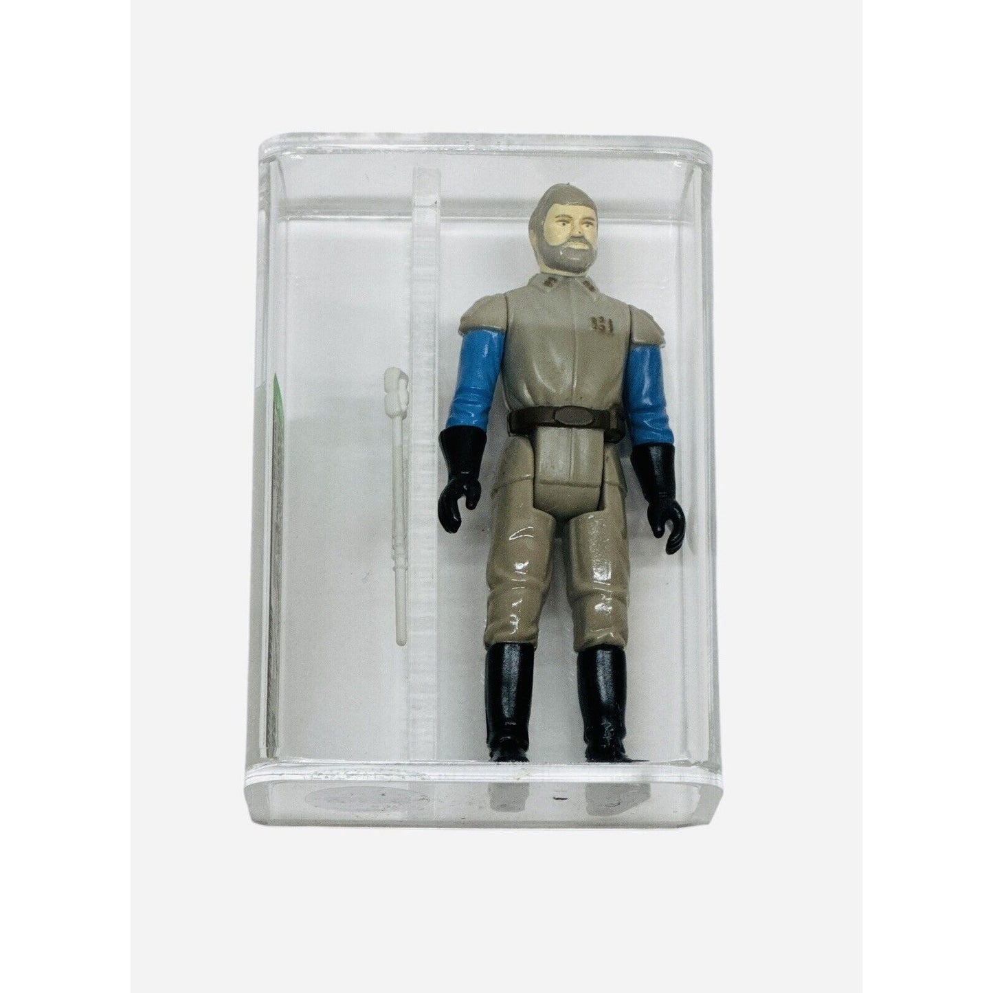 Vintage 1983 Kenner Star Wars General Madine Flesh Face Action Figure AFA 85