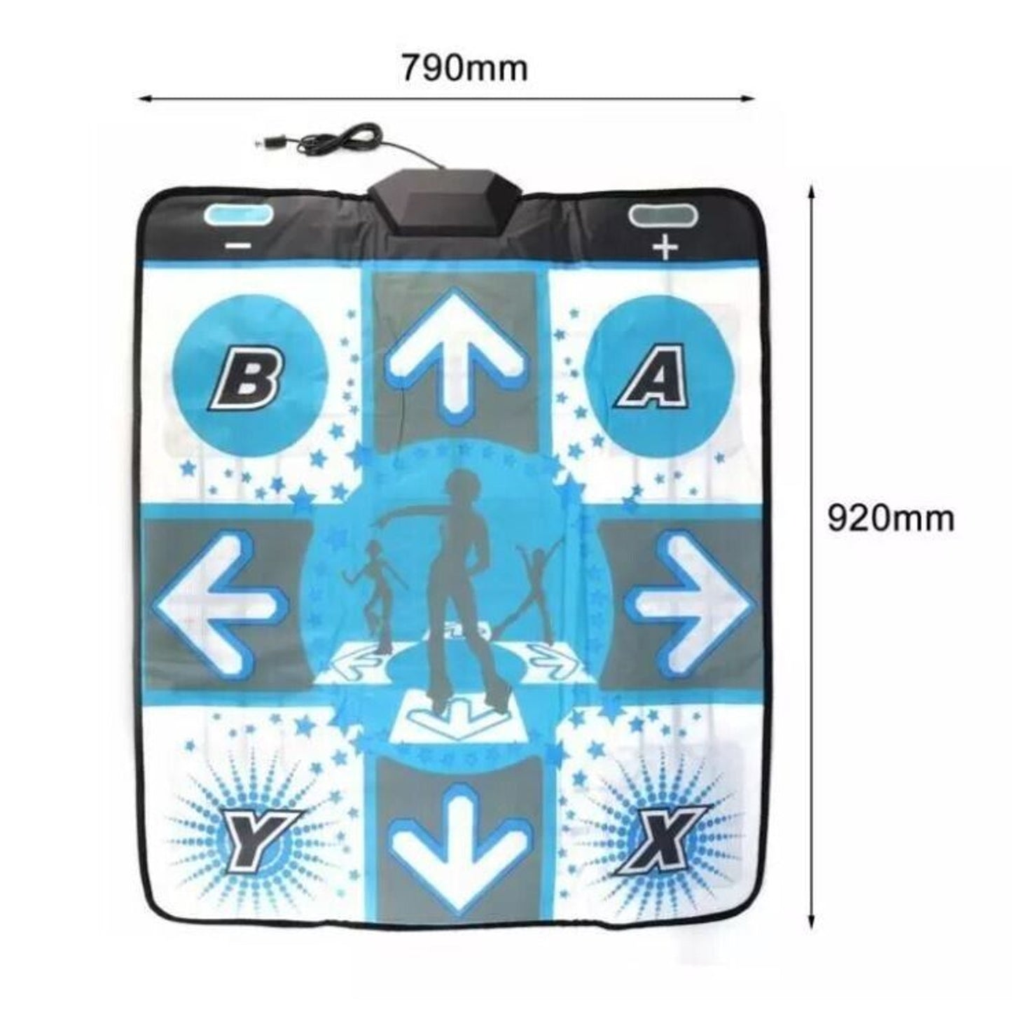 Wii Dance Revolution DDR Wii Dance Pad Mat 2 PACK