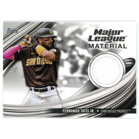 2023 Topps Update Fernando Tatis Jr #MLM-FT Major League Material Relic Patch