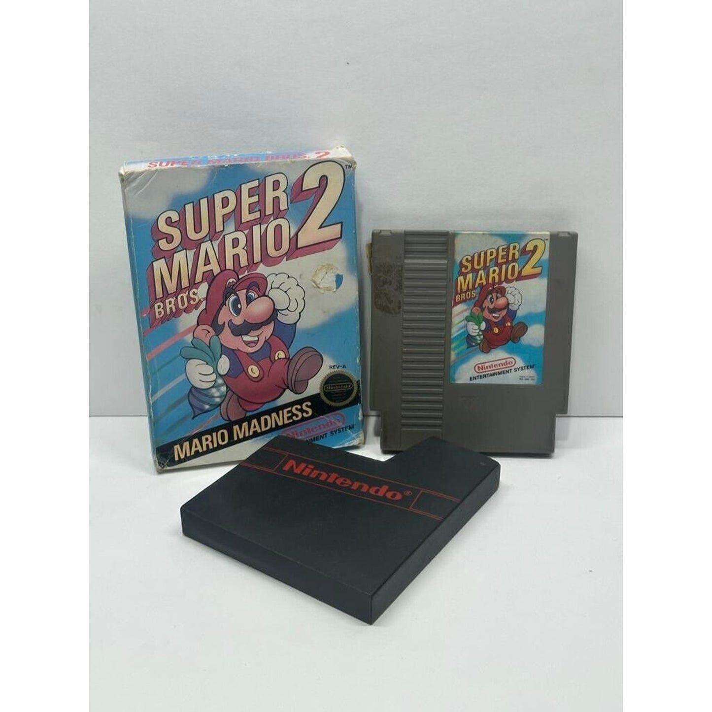 Super Mario Bros. 2 (Nintendo NES, 1988) Authentic W/Box TESTED