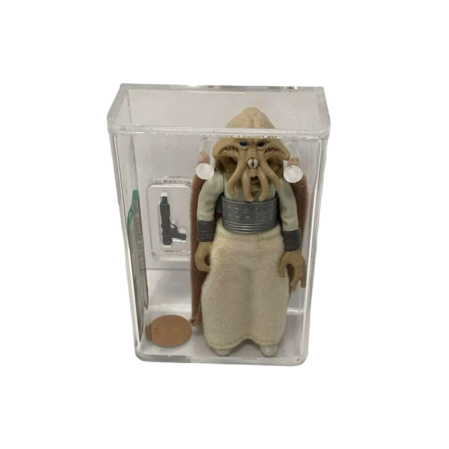 Vintage 1983 Kenner Star Wars Squid Head Action Figure AFA 70