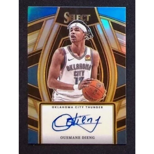 2023-24 Panini Select Ousmane Dieing Autograph Auto Signature Selections Prizm