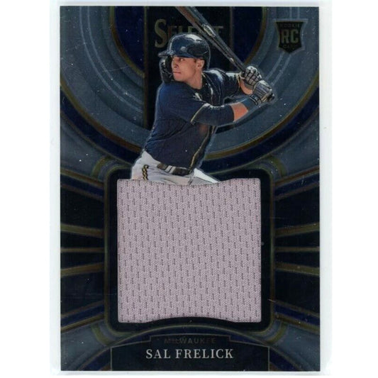 2023 Panini Select Sal Frelick #PJS-SF Rookie RC Relic Patch Jersey Brewers