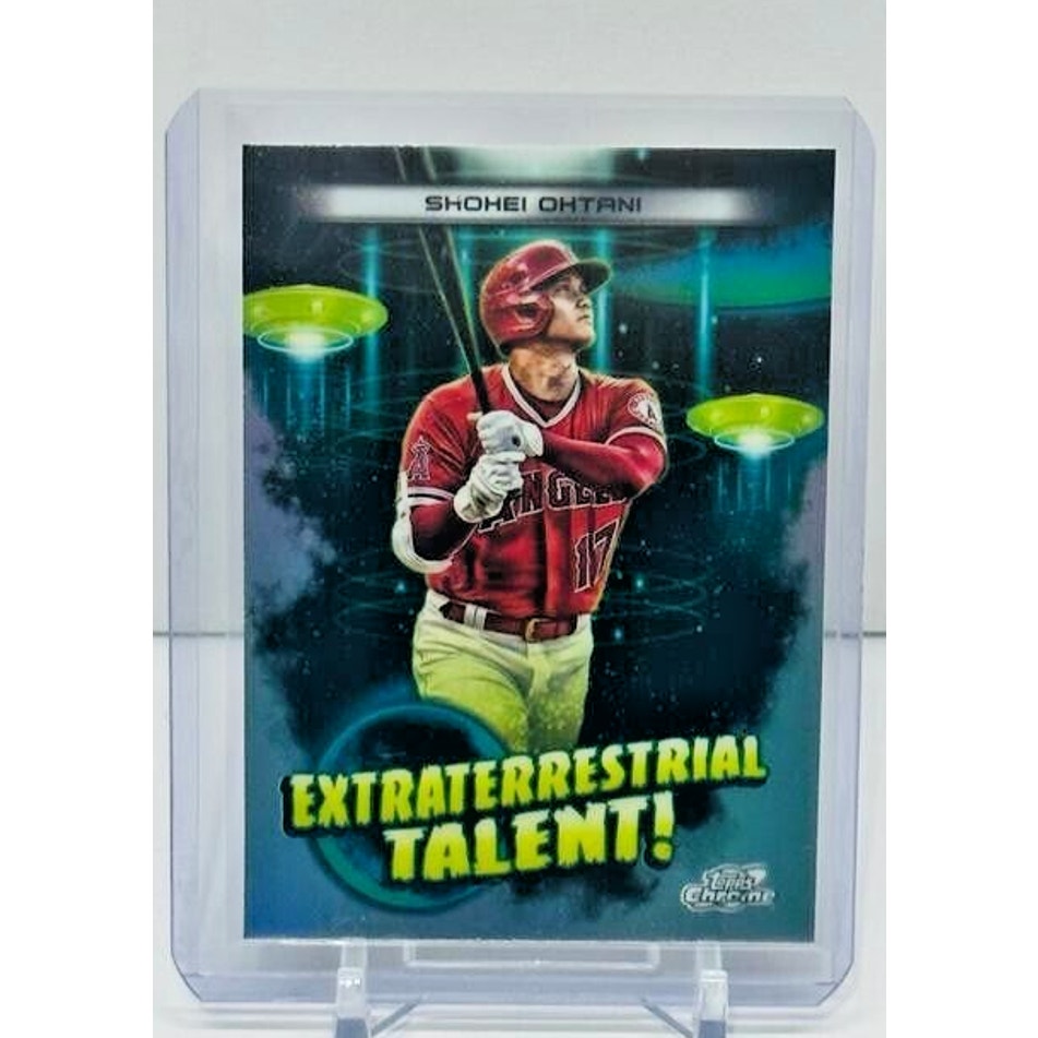 2023 Topps Chrome Cosmic SHOHEI OHTANI Angels Refractor Extraterrestrial Talent