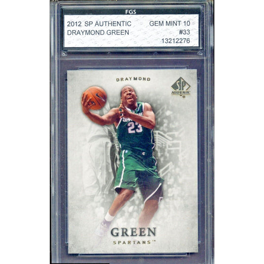 2012 SP Authentic #33 Draymond Green FGS 10 GEM MINT