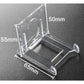 100PC Clear Acrylic Trading Card Stands for Coins Sports Cards Display Holder