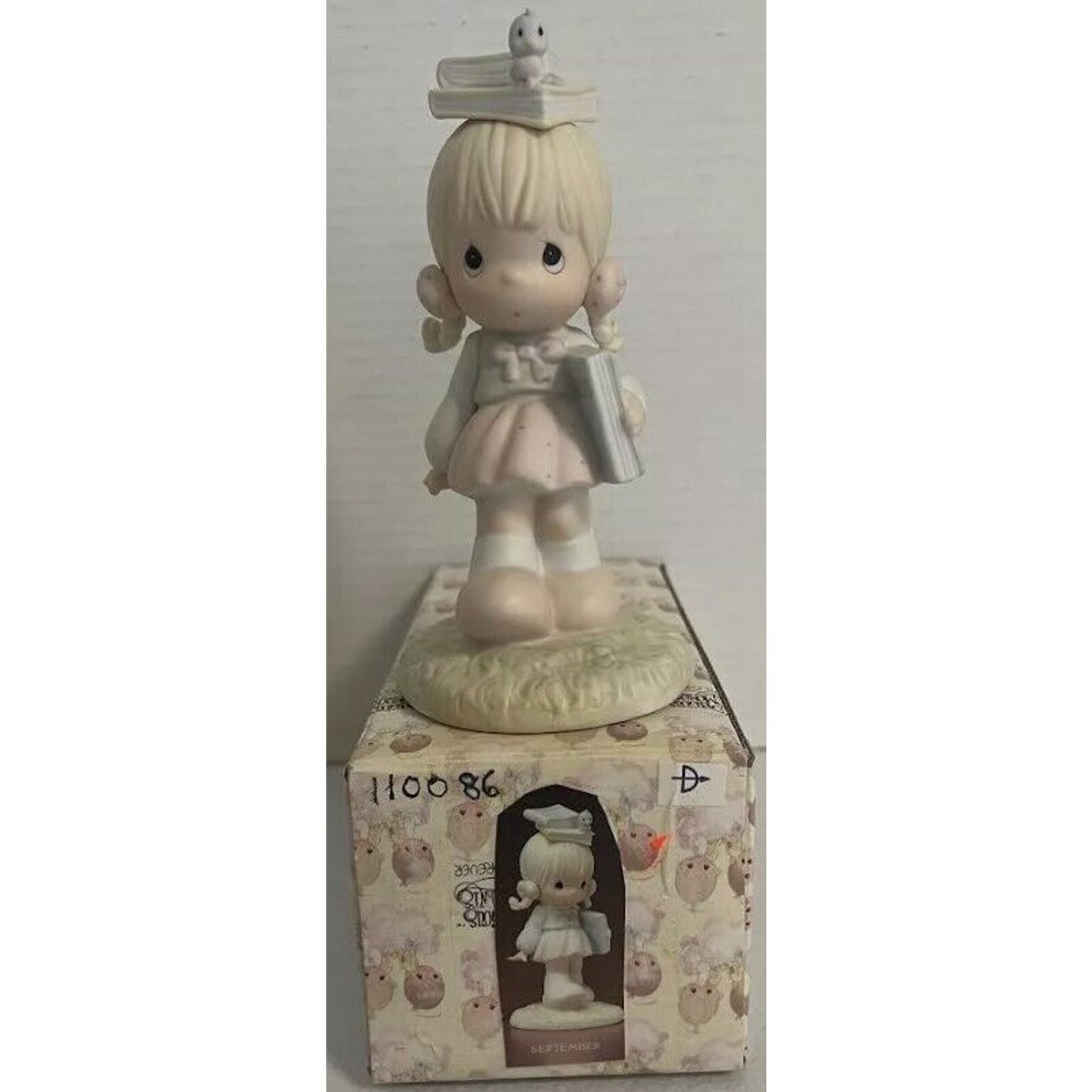 Precious Moments 1988 September Porcelain Figure 110086