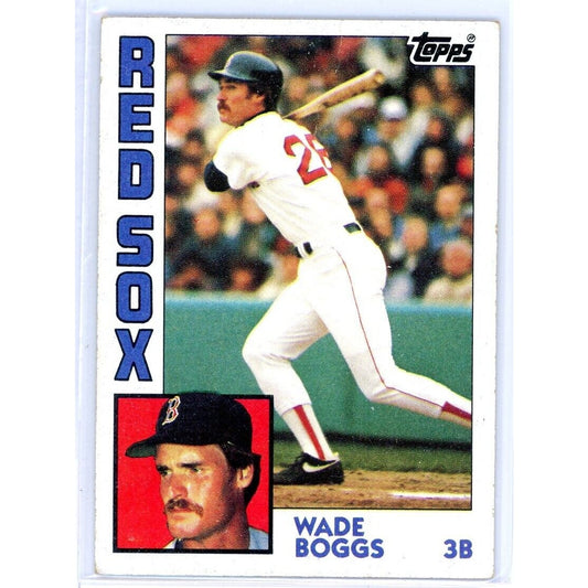 1984 Topps Baseball #30 Wade Boggs Boston Red Sox HOF