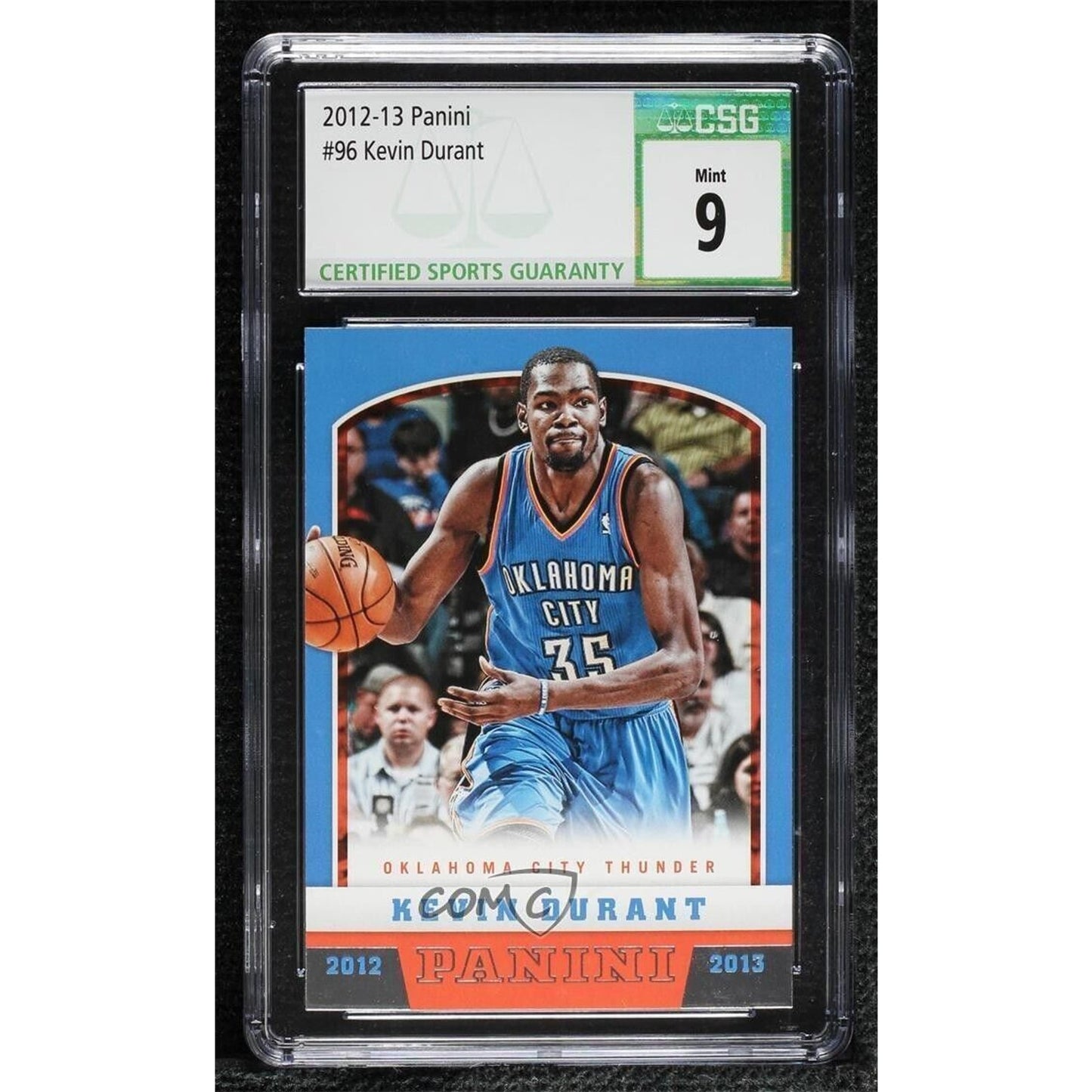 2012-13 Panini Kevin Durant #96 CSG 9 MINT