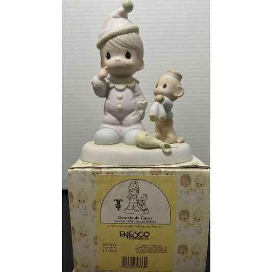 Precious Moments 1997 Somebody Cares 1998 Limited Edition Figure 522325