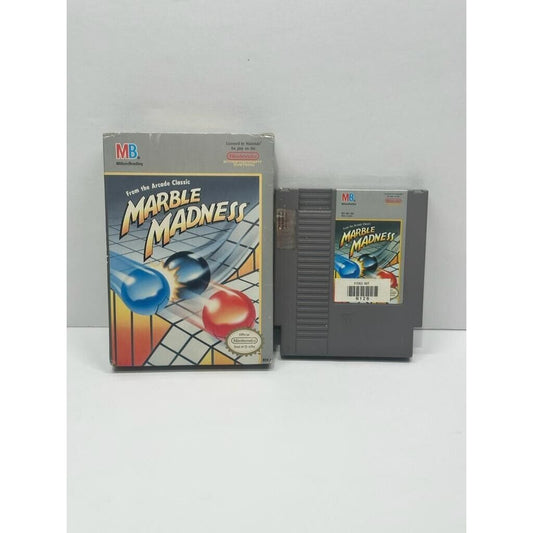 Marble Madness NES (Nintendo Entertainment System, 1989) TESTED