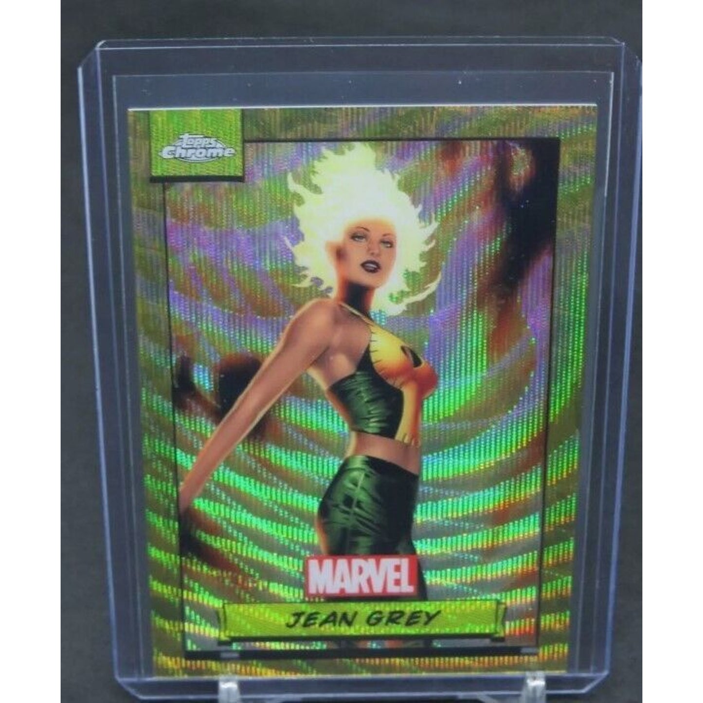 2024 TOPPS CHROME MARVEL JEAN GREY GOLD WAVE /50