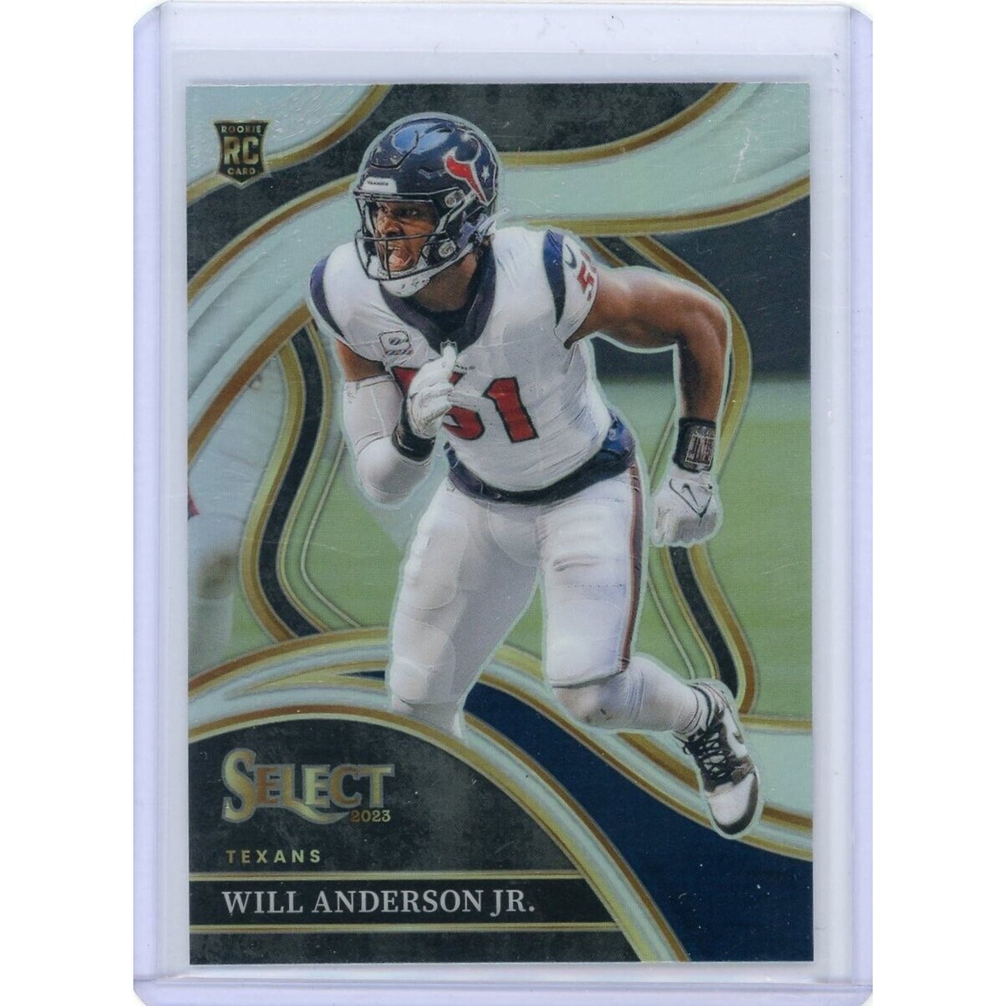 WILL ANDERSON JR 2023 Select Club Level Silver Prizm RC #207 Houston Texans