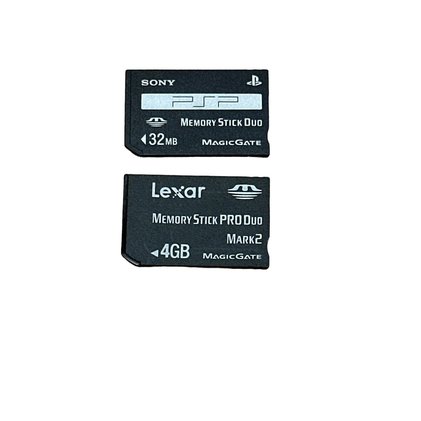 LEXAR 4GB + SONY 32MB Memory Stick Pro Duo MagicGate