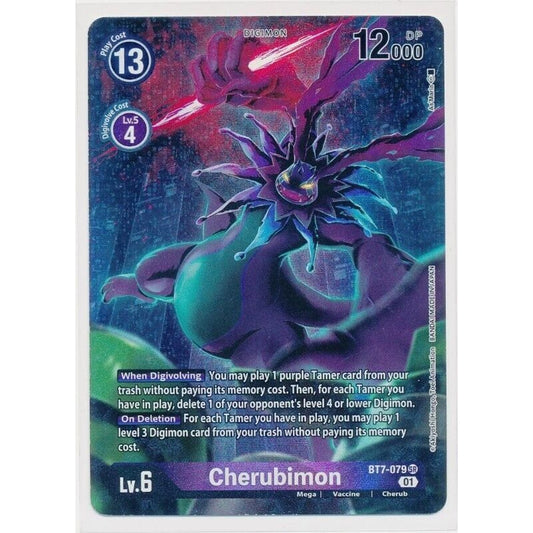 Digimon TCG Next Adventure Cherubimon BT7-079 LP Alternate Art Super TL39 CH2