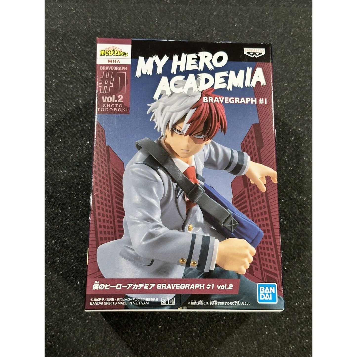 MHA MY HERO ACADEMIA BRAVEGRAPH #1 vol.2 Shoto Todoroki Figure