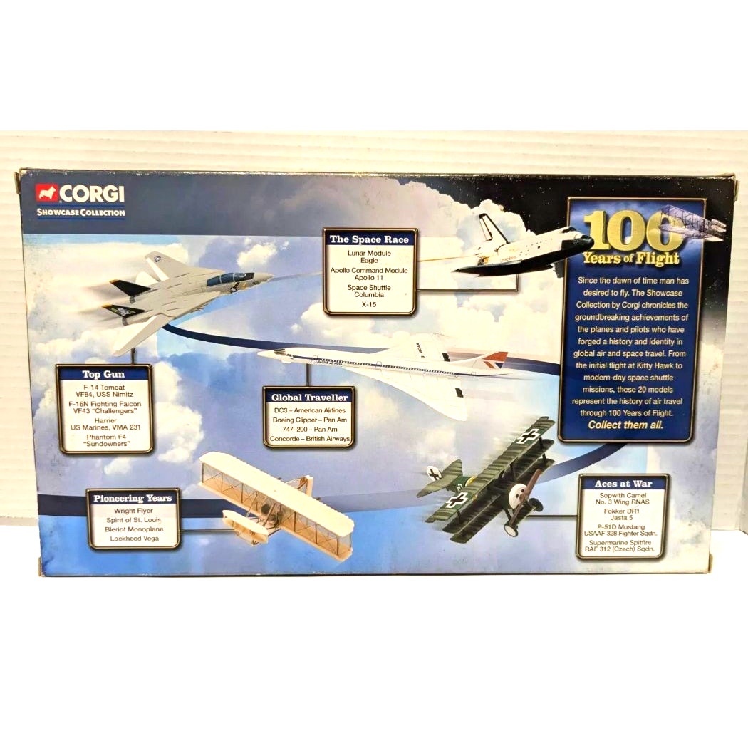 2003 Corgi Showcase Collection 100 Years of Flight Pioneering 4 Plane Set H07P